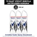 Kol Saati Kadın Sprey Deodorant Invisible 72 Saat Kesintisiz Koruma 150 ml x3