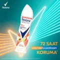 Kol Saati Kadın Sprey Deodorant Seftali&Limon Otu Antiperspirant 72Saat Kesintisiz Üstün Koruma 150mlx3