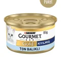 Genel Ürün Gold Kıyılmış Ton Balıklı Yaş Kedi Maması 85 gr x 6 Adet