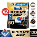 Genel Ürün Ultimate Plus Hepsi Bir Arada Bulaşık Makinesi Deterjanı  Kapsül Tablet  120 Adet (60 x 2li)