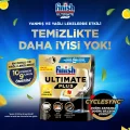 Genel Ürün Ultimate Plus Hepsi Bir Arada Bulaşık Makinesi Deterjanı Kapsül Tablet Limon 40 Adet