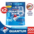 Genel Ürün Quantum Özel Seri Bulaşık Makinesi Deterjanı  Kapsül Tablet  200 Adet (100 x 2li)