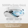 Genel Ürün D10s Robot Süpürge Beyaz, 5.000Pa Emiş Gücü