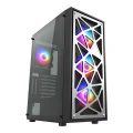 Genel Ürün VG12A Fsp 650W 80 4X120MM Rgb Fan Temperli Cam USB 3.0 Mesh Atx Mid-Tower Gaming (Oyuncu) Kas