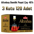 Genel Ürün Altınbaş Demlik Poşet Çay Sade 40*5gr 200gr 3 Paket