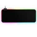 Genel Ürün 13 Değişen RGB Ledli Düz Siyah 80x30 Cm Gaming Oyuncu Su Geçirmez Mousepad Işıklı Mouse Pad