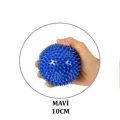 Genel Ürün Msd El Egzersiz Masaj Ve Duyu Topu , Yumuşak Dikenli Top Mavi Renk 10 Cm