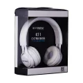 Genel Ürün Mikrofonlu Stereo Kulaklık K11 Beyaz (KABLOLU)
