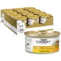 Genel Ürün Gold Tavuklu ve Ciğerli Kedi Maması 85 gr 24 Adet