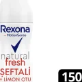 Genel Ürün Motionsense Kadın Sprey Deodorant Natural Fresh Şeftalı + Limon Otu Tozu 150 Ml