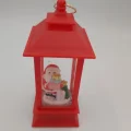 Genel Ürün Işıklı Işıltılı Sulu Noel Baba Temalı Fener Mini Boy