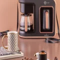 Genel Ürün Karaca Hatır Plus 2 In 1 Kahve Makinesi Rosie Brown
