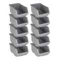 Genel Ürün A250 Plastik Avadanlık Gri 10lu