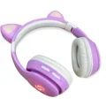 Genel Ürün A+ Kalite Vilya Kedi Kulağı Detaylı Led Işıklı Bluetooth Çocuk Kulaklığı 2022 Boombox Ct-888