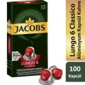 Genel Ürün Lungo 6 Classico Kapsül Kahve 10 X 10 Paket 100 Adet Nespresso Uyumlu