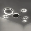 Genel Ürün Led Avize Plafonyer Planets Trv83019 Pro 130*100cm Boya:antrasit - Işık:4000k Doğal Beyaz
