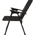 Genel Ürün Natura Kamp Sandalyesi Katlanır Piknik Sandalye Dikdörtgen Bardaklıklı Siyah