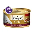 Genel Ürün Gold Tavuklu Ciğerli Kedi Konservesi 85 Gr 24 Adet
