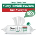 Havlu Easy Clean Yüzey Temizlik Havlusu&Mendili 3X100 (300 Yaprak)