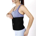 Termos Termal Sauna Kemer Neopren Bel Korsesi 25x110 cm Siyah Rahat ve Şık Tasarım