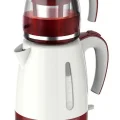 Genel Ürün Lateafe Elektrikli 1500 W Cam Üstü Çay Makinası Ve Kettle