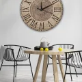 Kol Saati Retro Tasarımlı Duvar Saati 35x35cm