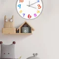 Kol Saati Dekoratif Çocuk Odası Duvar Saati 35x35cm