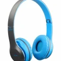 Genel Ürün P47 Katlanabilir Bluetooth Kablosuz Kulaklık - Mavi