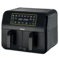 Genel Ürün Airy Fryer Dual 8 Litre Çift Hazneli Xxl Airfryer 1700w Sıcak Hava Fritözü