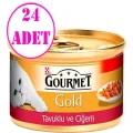 Genel Ürün Gold Tavuklu Ciğerli Kedi Konservesi 85 Gr 24 Adet