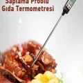 Termos Yemek Gıda Termometresi Gıda Yemek Sıcaklık Ölçer Dijital Et Su Süt Yiyecek Sıcaklık Ölçer Mutfak