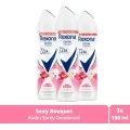 Kol Saati Kadın Sprey Deodorant Sexy Bouquet 72 Saat Kesintisiz Üstün Koruma 150 ml X3