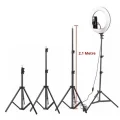 Genel Ürün Youtuber Led Işıklı Tripod Selfie Makyaj Işığı Sürekli Ring Light 10 Inç Halka Dz66