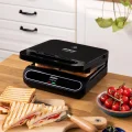Genel Ürün Tostçu Mini Tost Makinesi 2 Dilim Kapasiteli 750W Siyah - AR2052-S