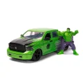 Oyuncak 1:24 Marvel Avengers 2014 RAM 1500 Model Araba ve Hulk Figür