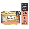 Genel Ürün Gourmet Gold Alabalıklı Ve Sebzeli Konserve Maması 85gr X 24 Adet