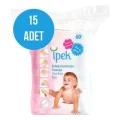 Genel Ürün Hidrofil Maxi Bebek Pedi 60lu 15 Adet