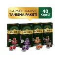 Genel Ürün Bienka Karton Bardak 40 Adet Yanında Kapsül Kahve Tanışma Paketi 40 Kapsül