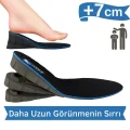 Genel Ürün 7 Cm Boy Uzatıcı Tabanlık Ünisex Geliştirilmiş Özel Üretim Gizli Topuk Yükseltici