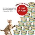 Genel Ürün Kıyılmış Ton Balıklı Kedi Konservesi 24 Adet