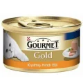 Genel Ürün Gold Kıyılmış Hindi Etli Konserve Yetişkin Kedi Maması 24 X 85 G