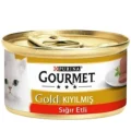 Genel Ürün Gold Kıyılmış Sığır Etli Kedi Konservesi 85gr. X 24 Adet