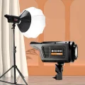Lamba Fotoğraf Stüdyosu Led Sürekli Video Işığı Lambası 65 Cm Bowens Fener Tarzı Softbox 210 Cm