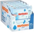 Huggies Pure Yenidoğan Hassas Islak Havlu 72 Yaprak 10lu Maxi Paket (720 Yaprak)