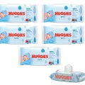 Huggies Pure Yenidoğan Hassas Islak Havlu 72 Yaprak 5li Paket (432 Yaprak)