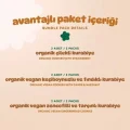 BUĞZ Humm Organik Kurabiye 6lı Set (Keçiboynuzlu ve Fındıklı & Zencefilli ve Tarçınlı & Çilekli)