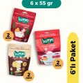 BUĞZ Humm Organik Kurabiye 6lı Set (Tahinli ve Pekmezli & Zencefilli ve Tarçınlı & Çilekli)
