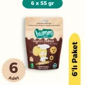 BUĞZ Humm Organik Vegan Tahinli ve Pekmezli Kurabiye 6lı Set