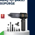 Kablosuz Şarjlı Araç İçi ve Küçük Alanlar İçin Güçlü Vakumlu Süpürge