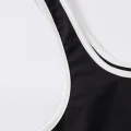 Kadın Siyah Askılı Crop Top ve Şortlu Gecelik Takım